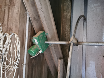 Klappenmotor und Zahnstange AgroVent