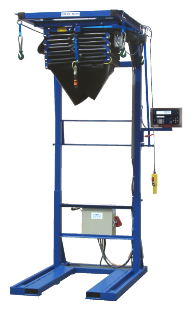 Big-Bag-Füller mit Fallsegel für Kartoffeln