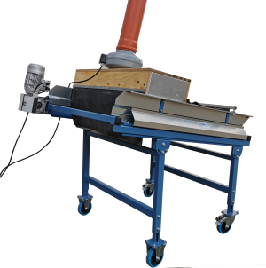 Bürstenmaschine Staubsabsaugung