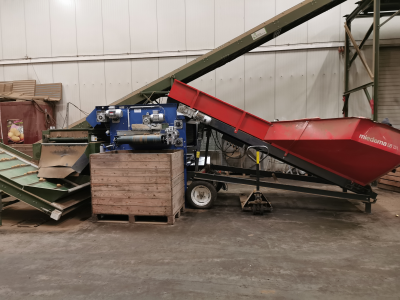 Netzkettensortier NKS mit Miedema Sturzbunker