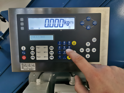 Einfache Gewichtseingabe