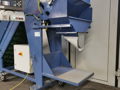 Auslauftrichter für Kleinpackungen